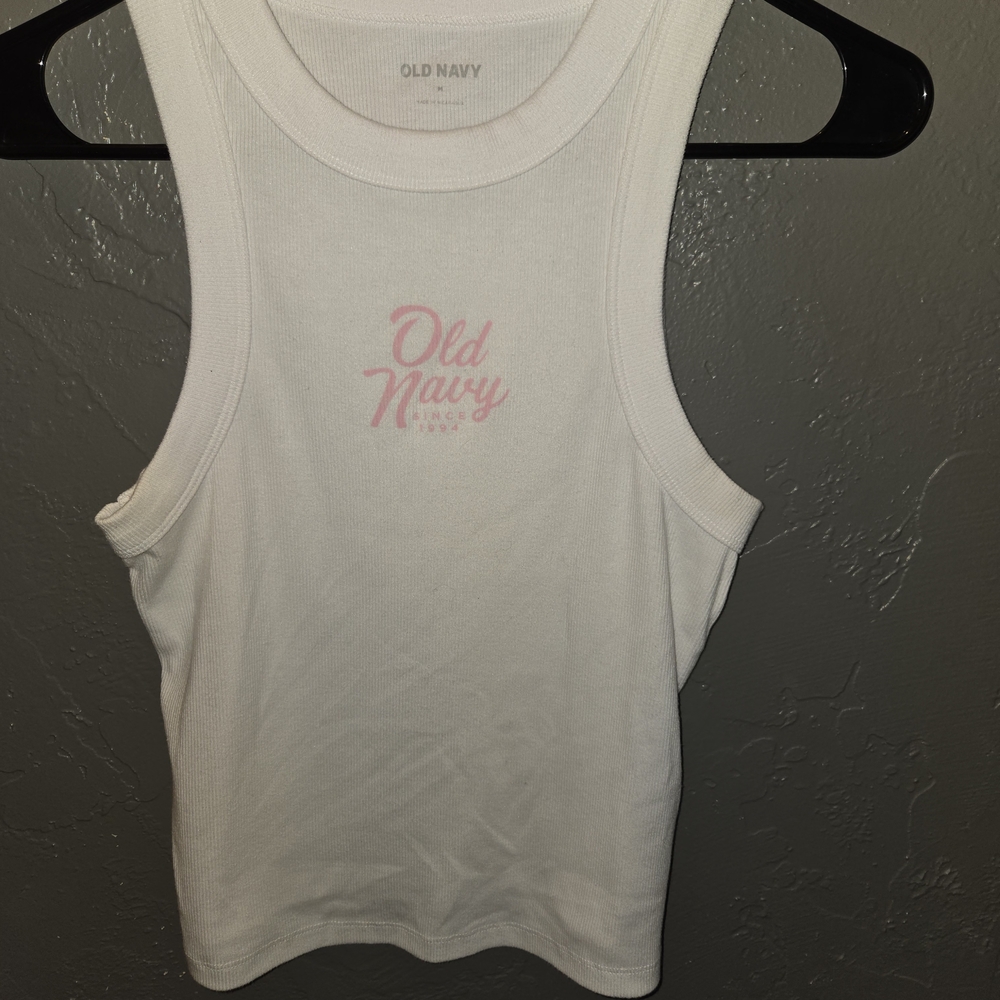 Old Navy White Tank Top